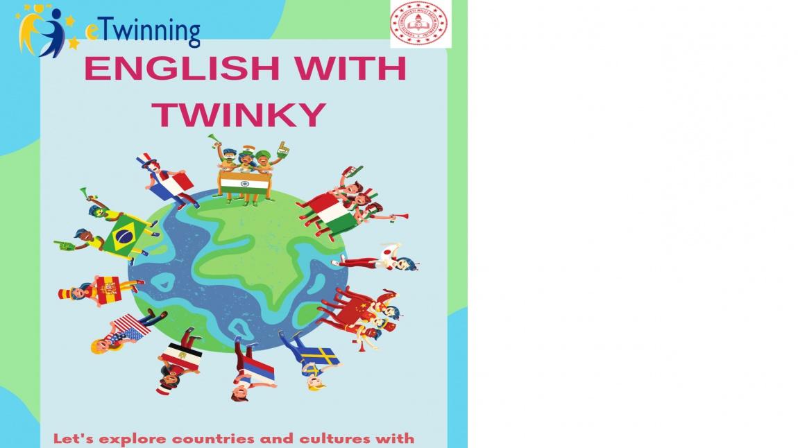 English with Twinky isimli eTwinning projemiz başladı.